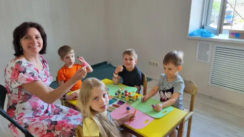 Лепка из пластилина
