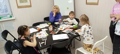 Рисование красками