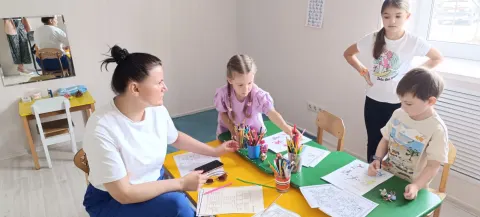 Занятие ИЗО